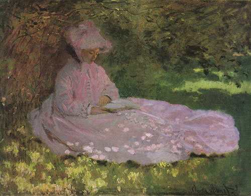 La liseuse - Monet