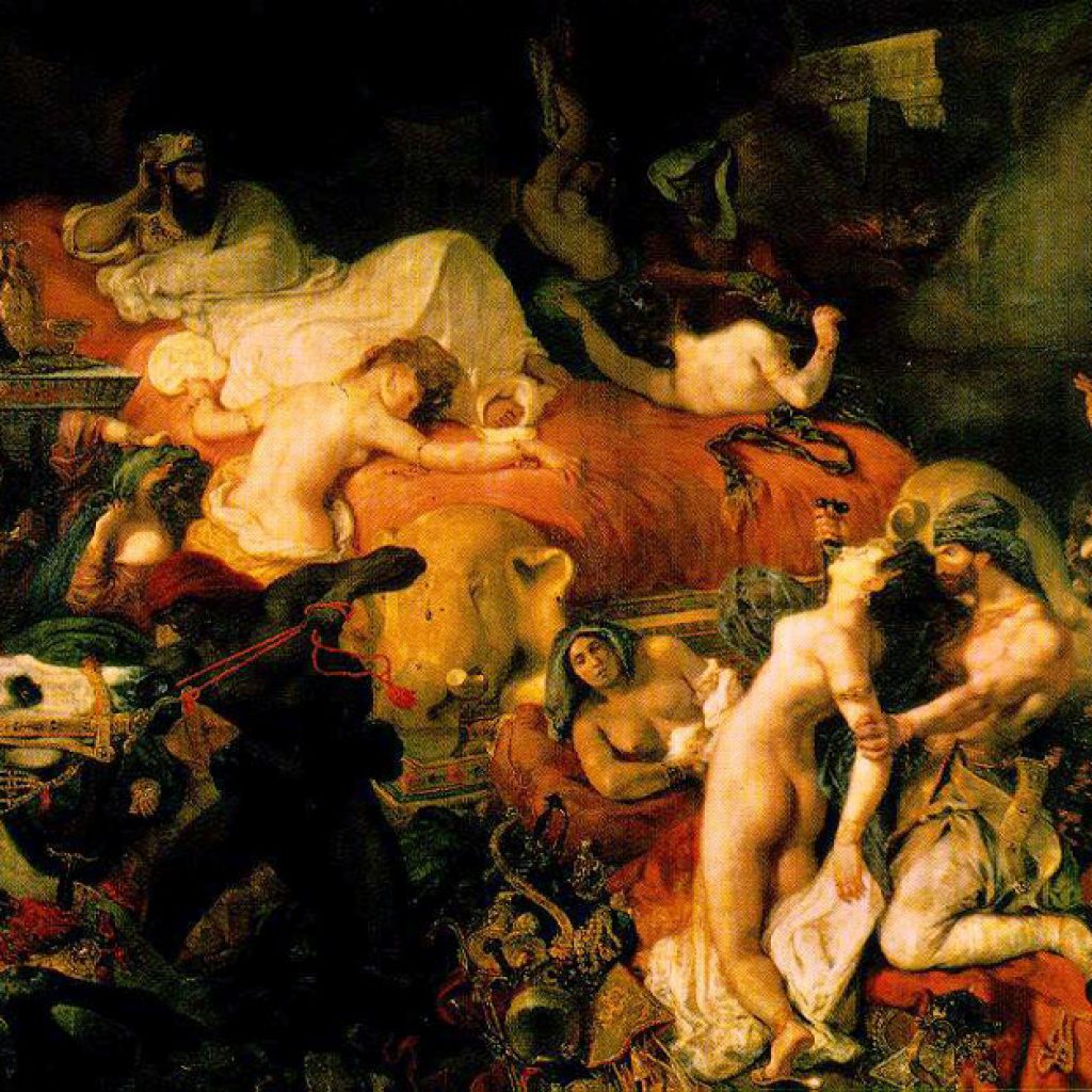 La mort de Sardanapal - Delacroix