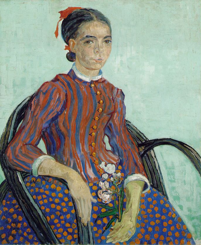La mousmé dans le fauteuil  - Van Gogh