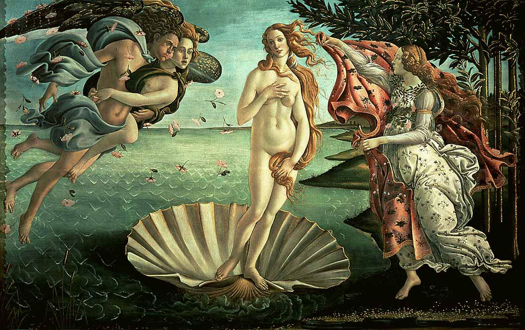 La naissance de Venus - Botticelli