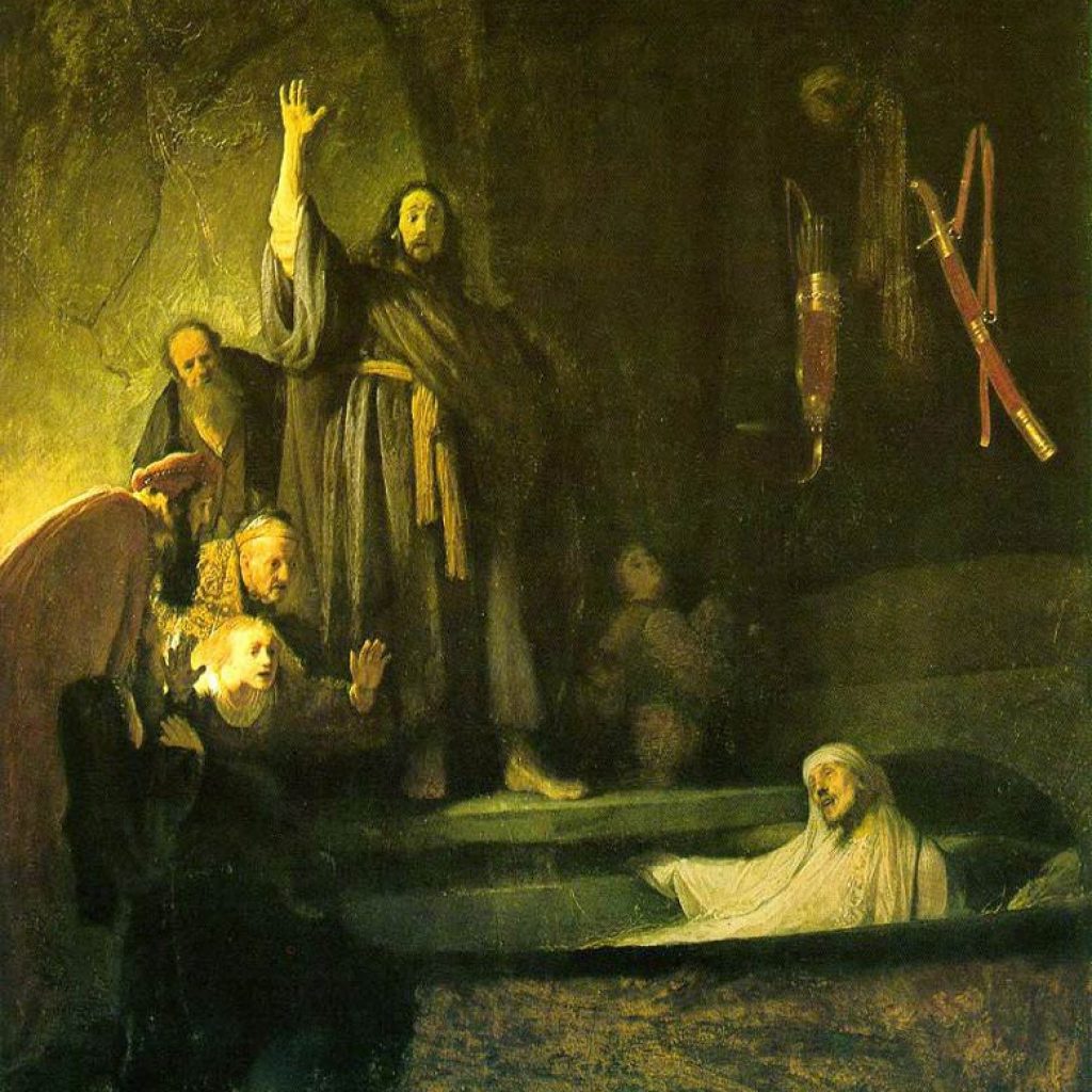 La résurection de Lazare - Rembrandt
