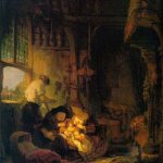 La sainte famille - Rembrandt