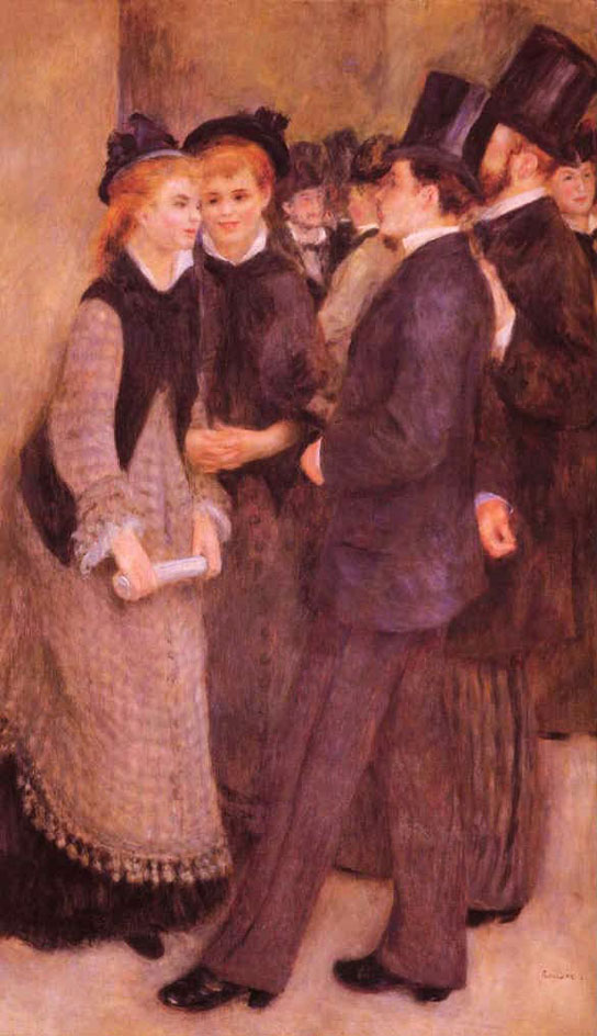 La sortie du conservatoire - Renoir