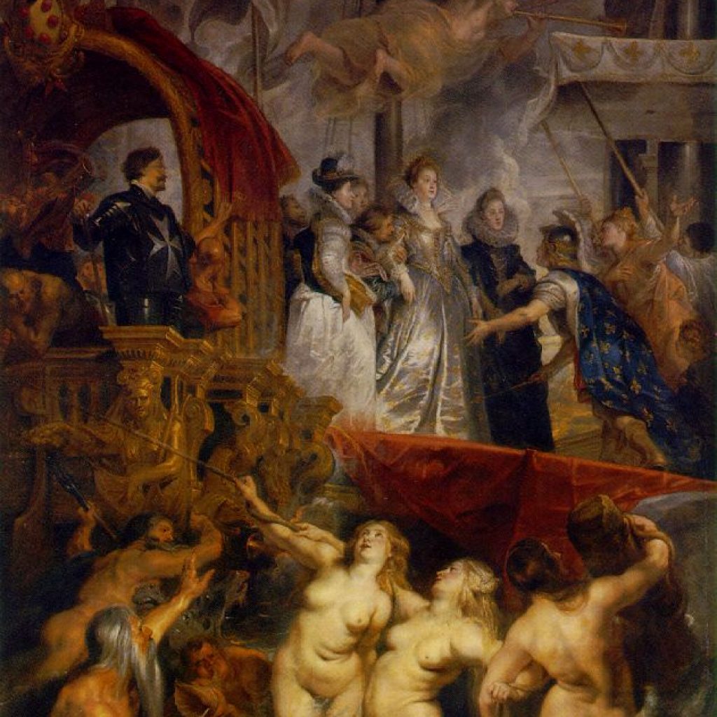 L'arrivée de Marie de Medici à Marseilles - Rubens
