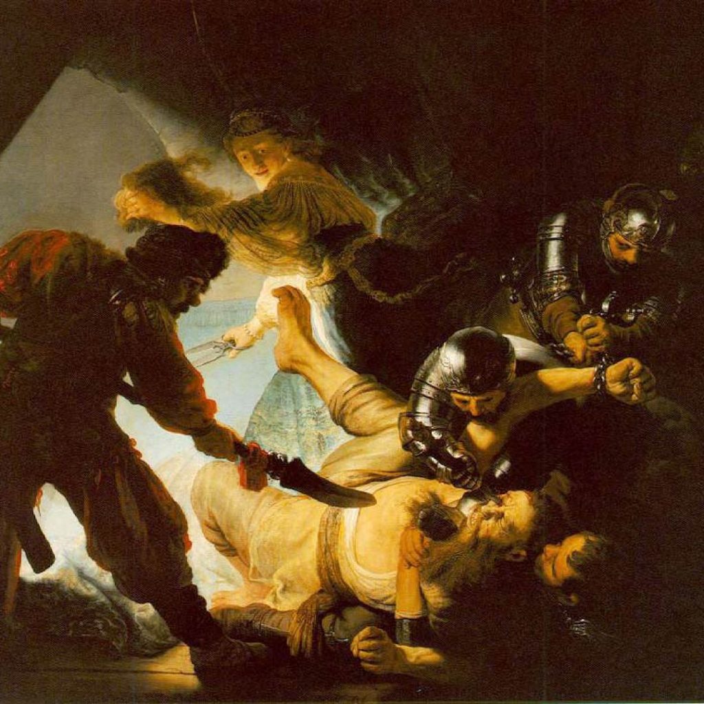 L'aveuglement de Samson - Rembrandt