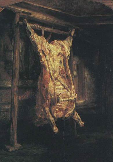 Le bœuf écorché - Rembrandt