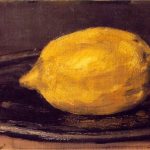 Le citron - Manet