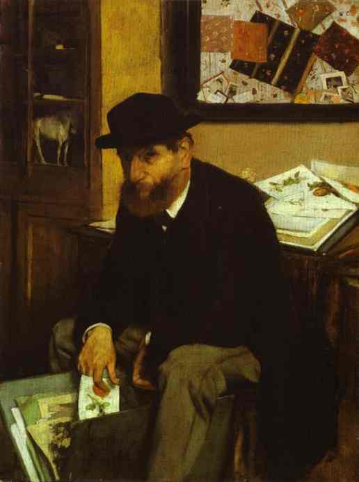 Le collectionneur - Degas