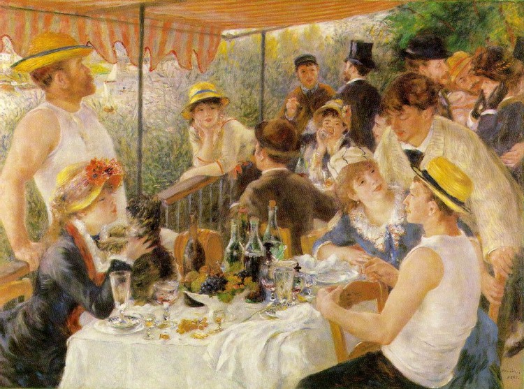 Le déjeuner des canotiers - Renoir