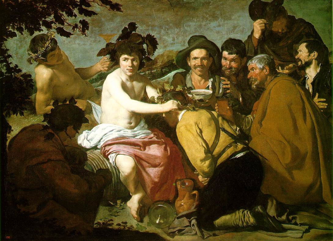 Le festin de Bacchus - Velazquez