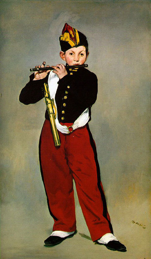 Le fifre - Manet