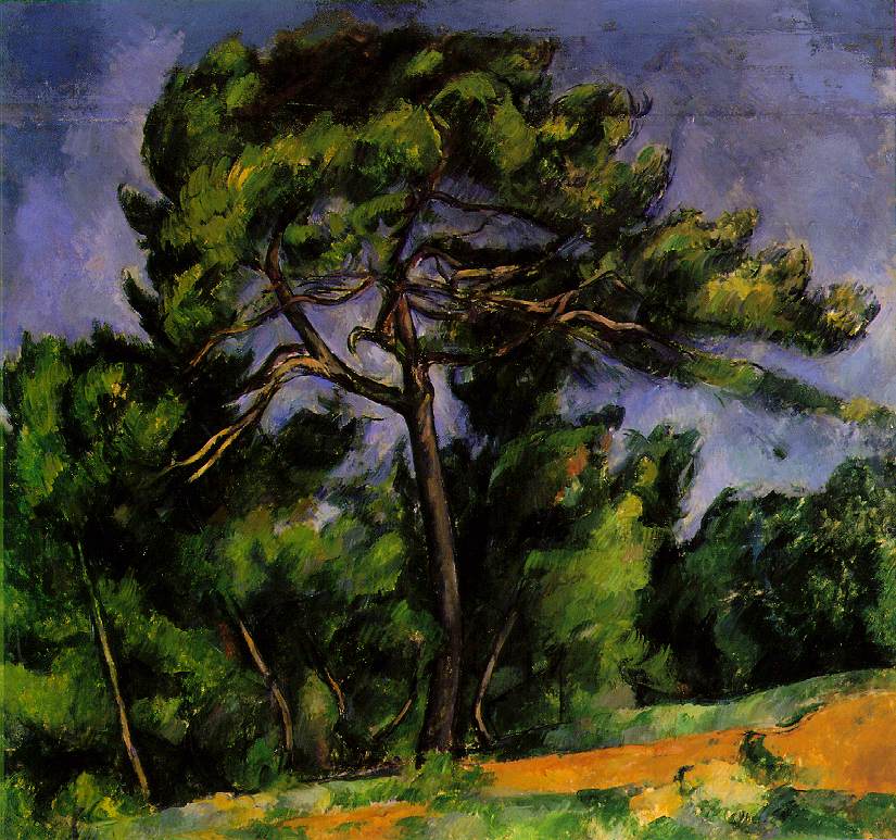 Le grand pin - Cézanne