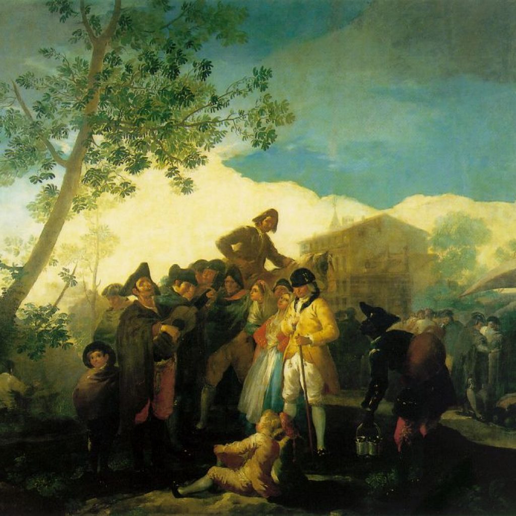 Le guitariste aveugle - Goya