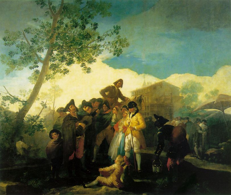 Le guitariste aveugle - Goya