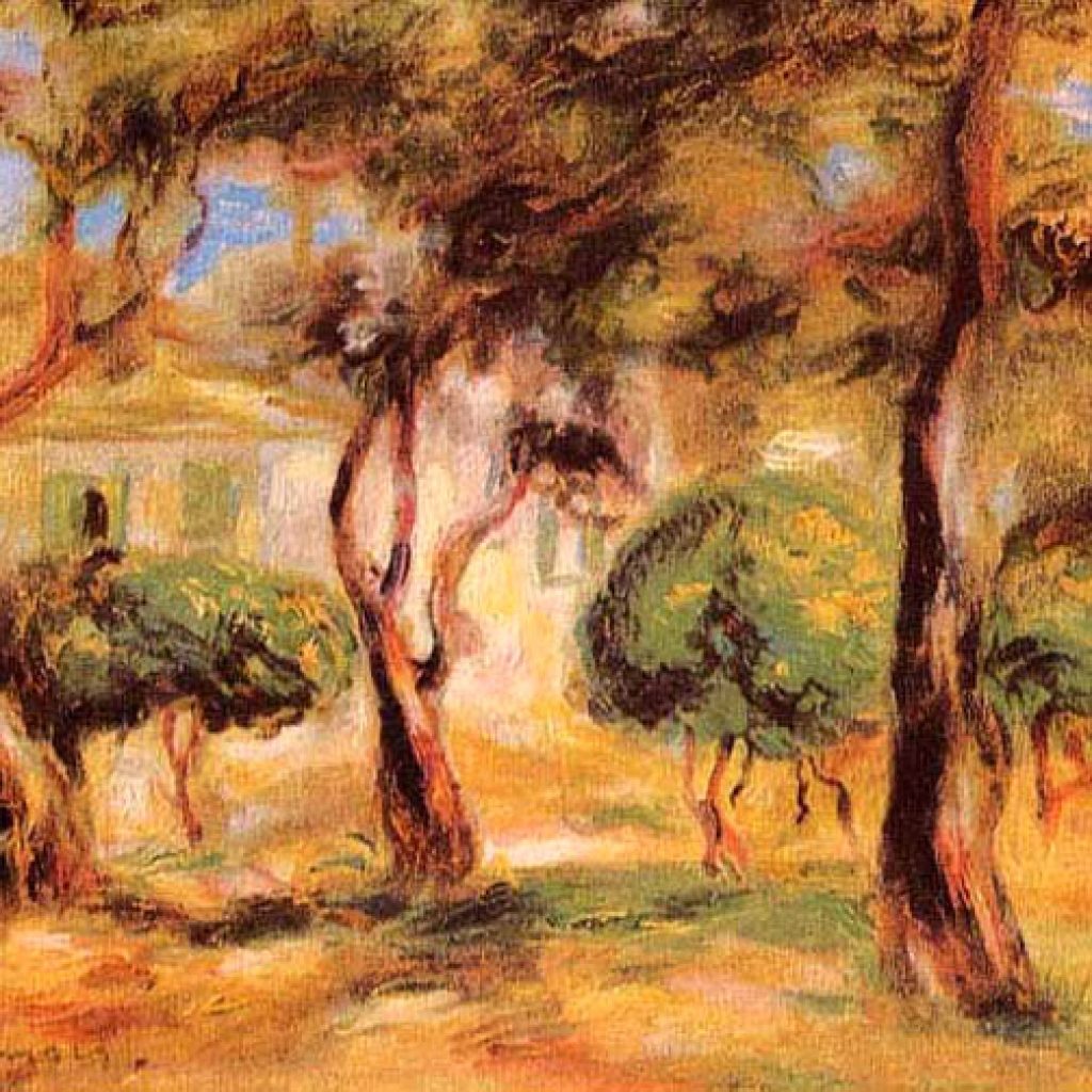 Le jardin des Collettes - Renoir