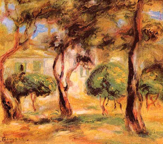 Le jardin des Collettes - Renoir