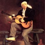 Le joueur de guitare - Manet