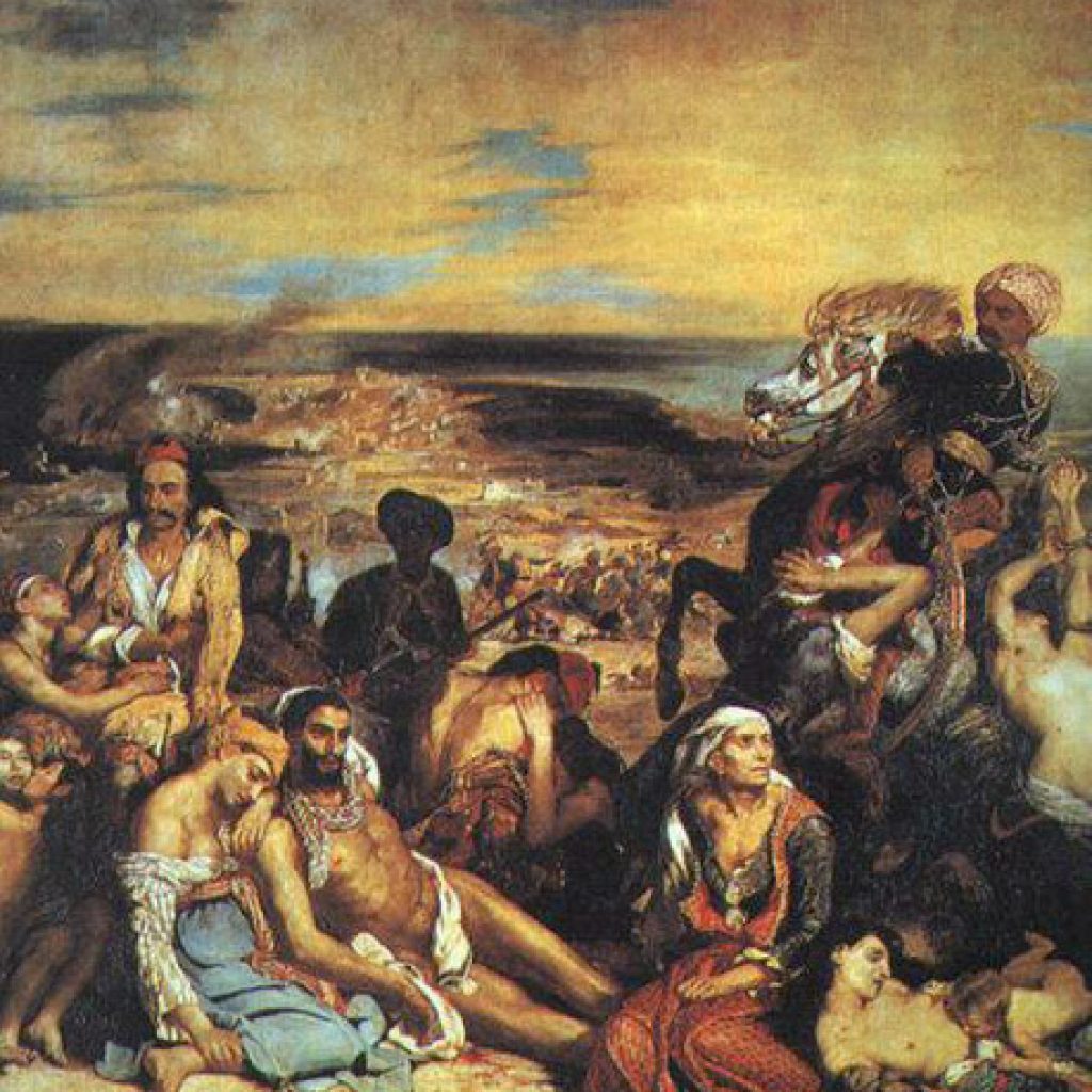 Le massacre de Scio - Delacroix