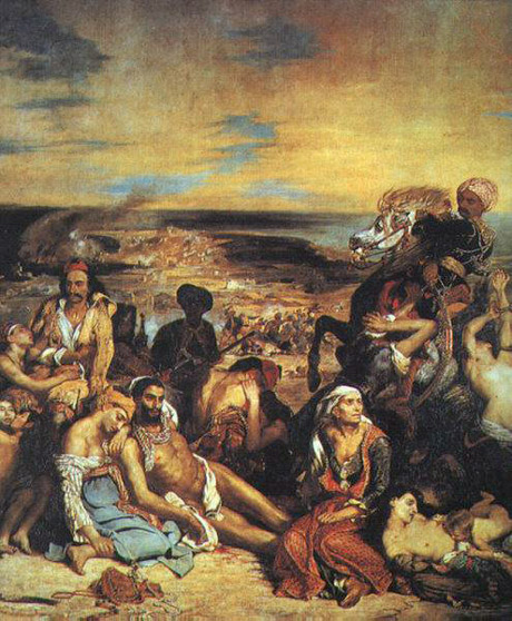 Le massacre de Scio - Delacroix