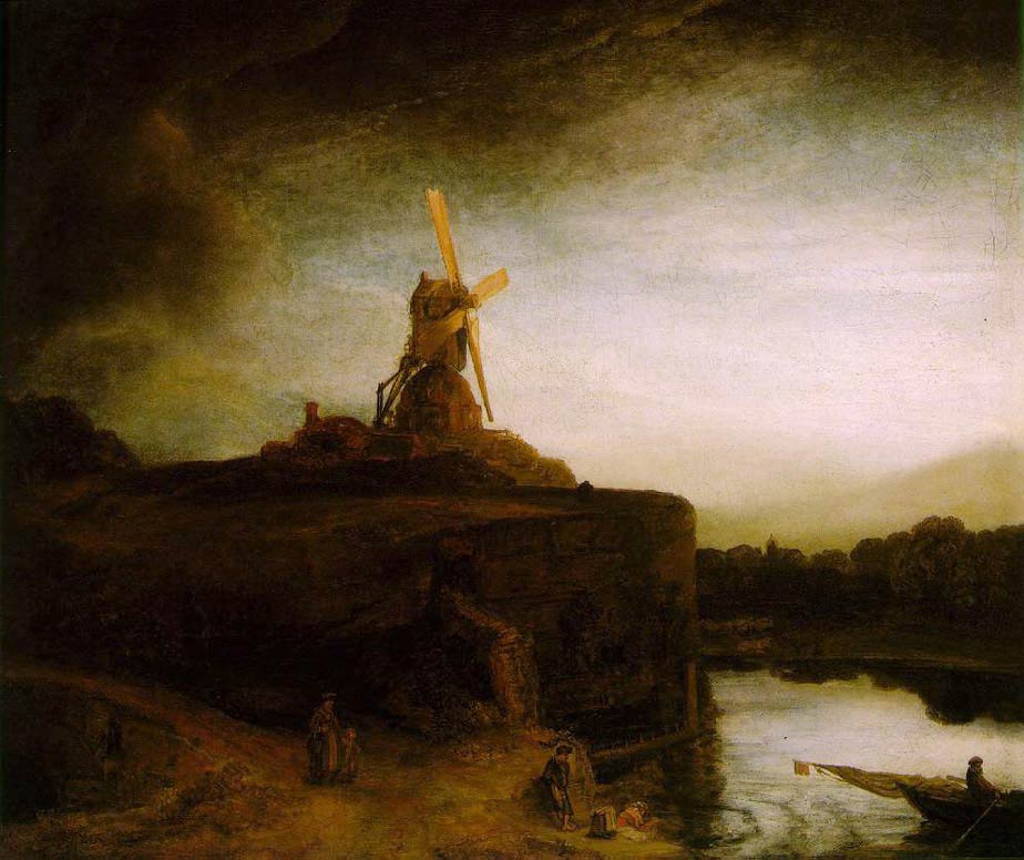 Le moulin - Rembrandt