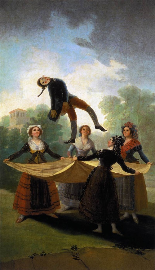 Le pantin - Goya