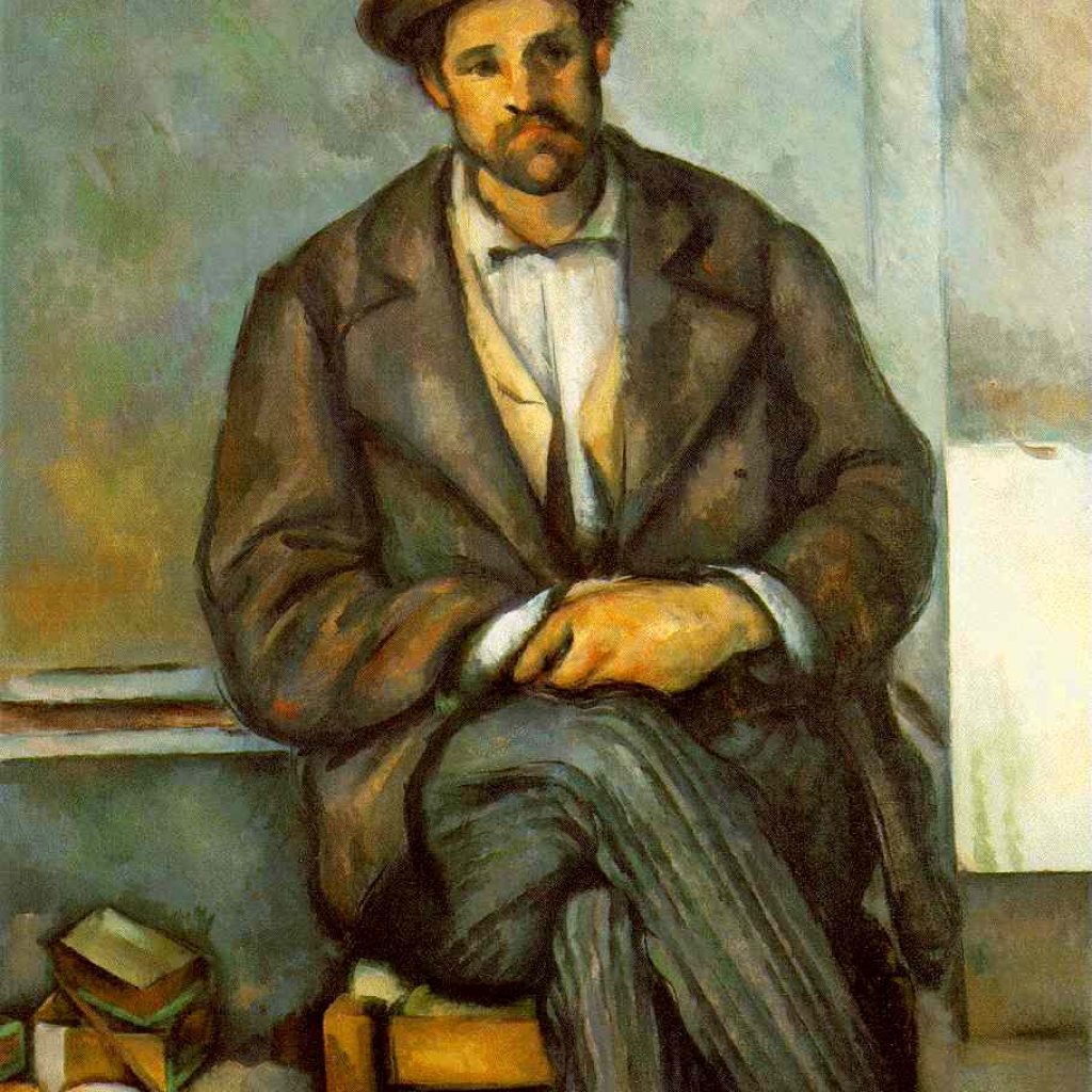 Le paysan assis - Cézanne