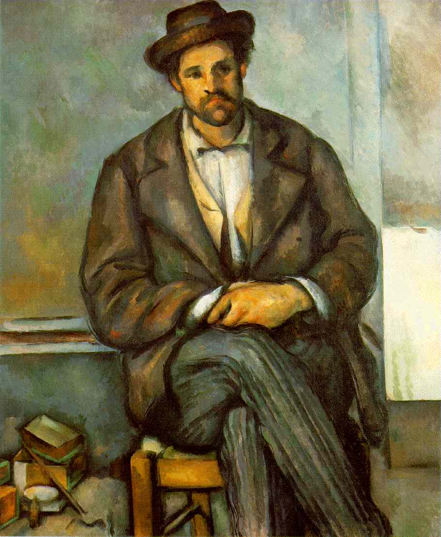 Le paysan assis - Cézanne