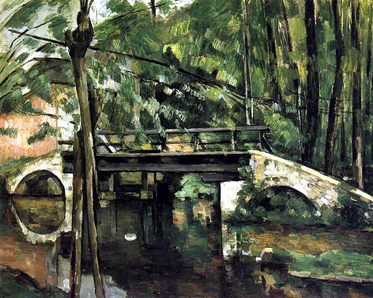 Le pont de Maincy - Cézanne