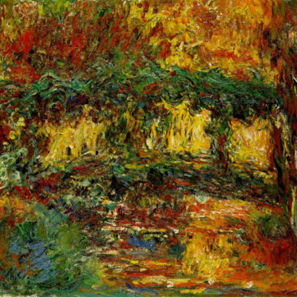 Le pont japonais - Monet