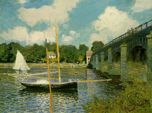 Le pont à Argenteuil - Monet
