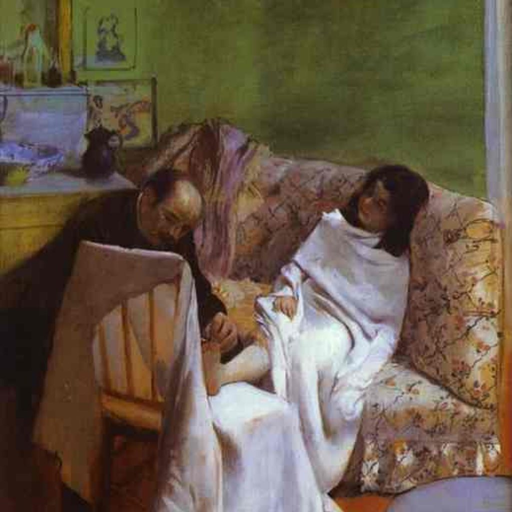 Le pédicure - Degas