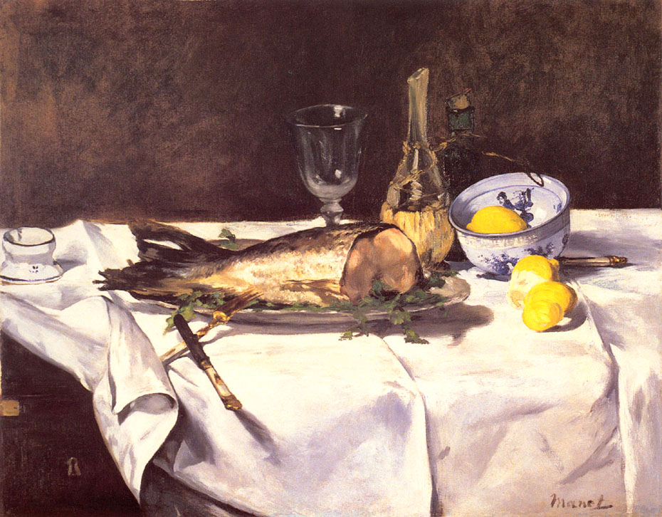 Le saumon - Manet