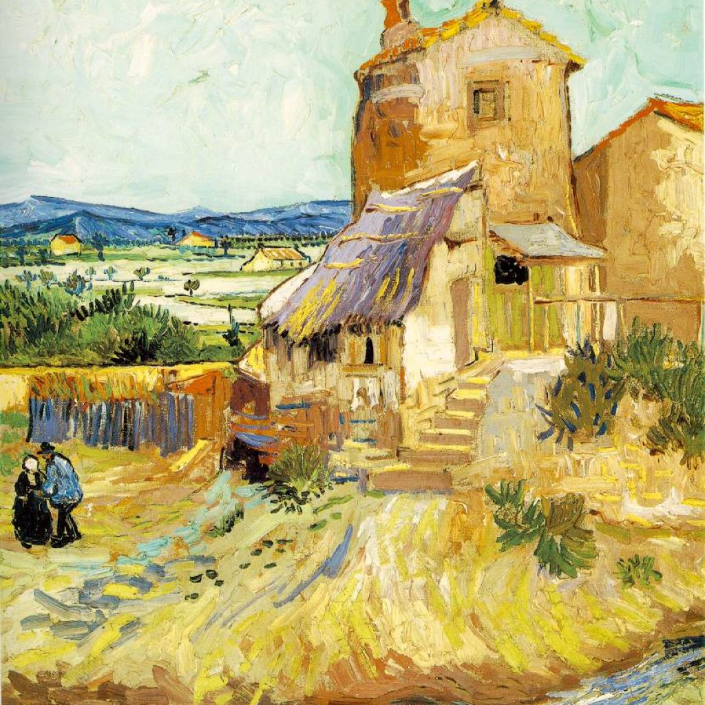 Le vieux moulin - Van Gogh