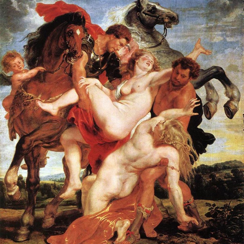 L'enlèvement des filles de Leucippus - Rubens