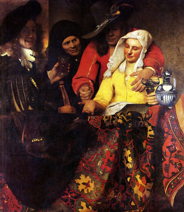 L'entremetteuse - Vermeer