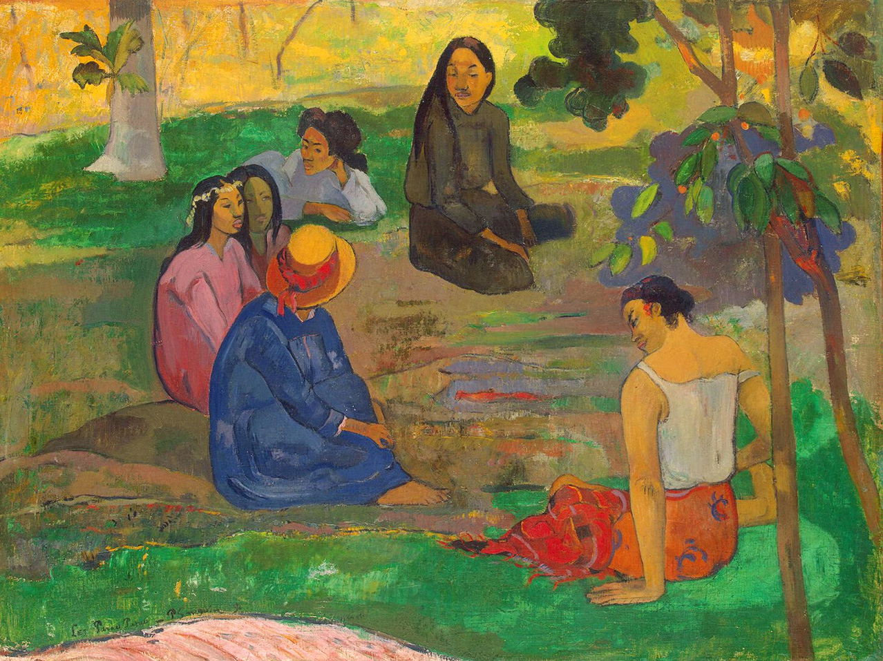 Les Parau Parau - Gauguin