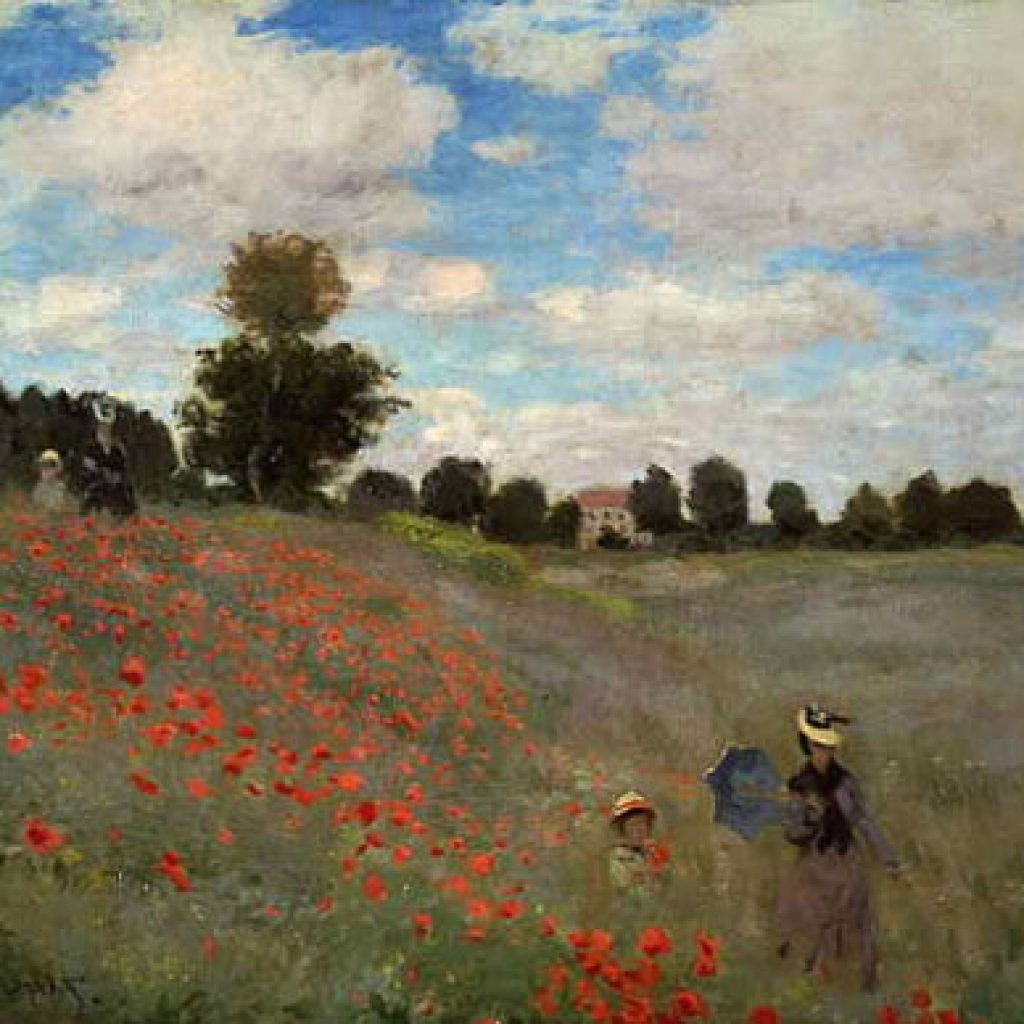 Les coquelicots - Monet