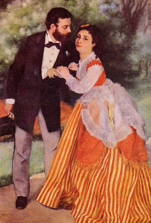 Les fiancés - Renoir