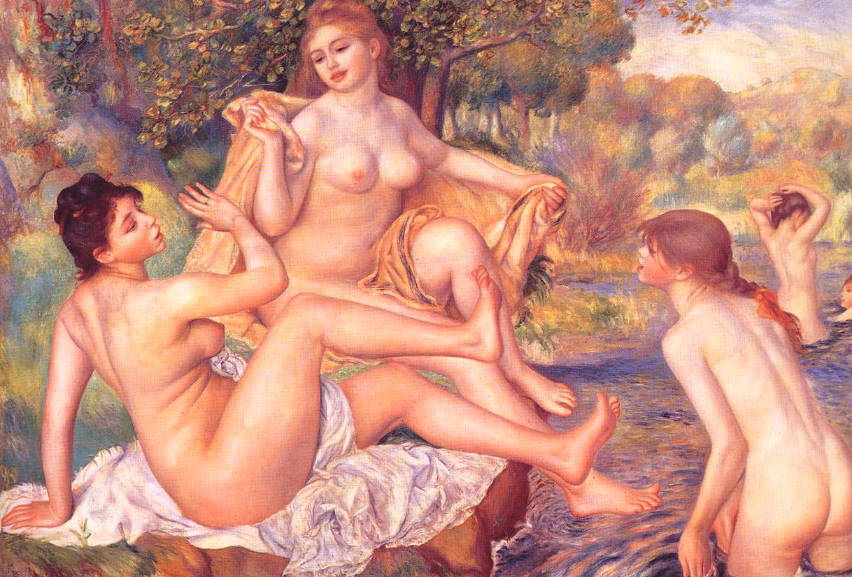 Les grandes baigneuses - Renoir