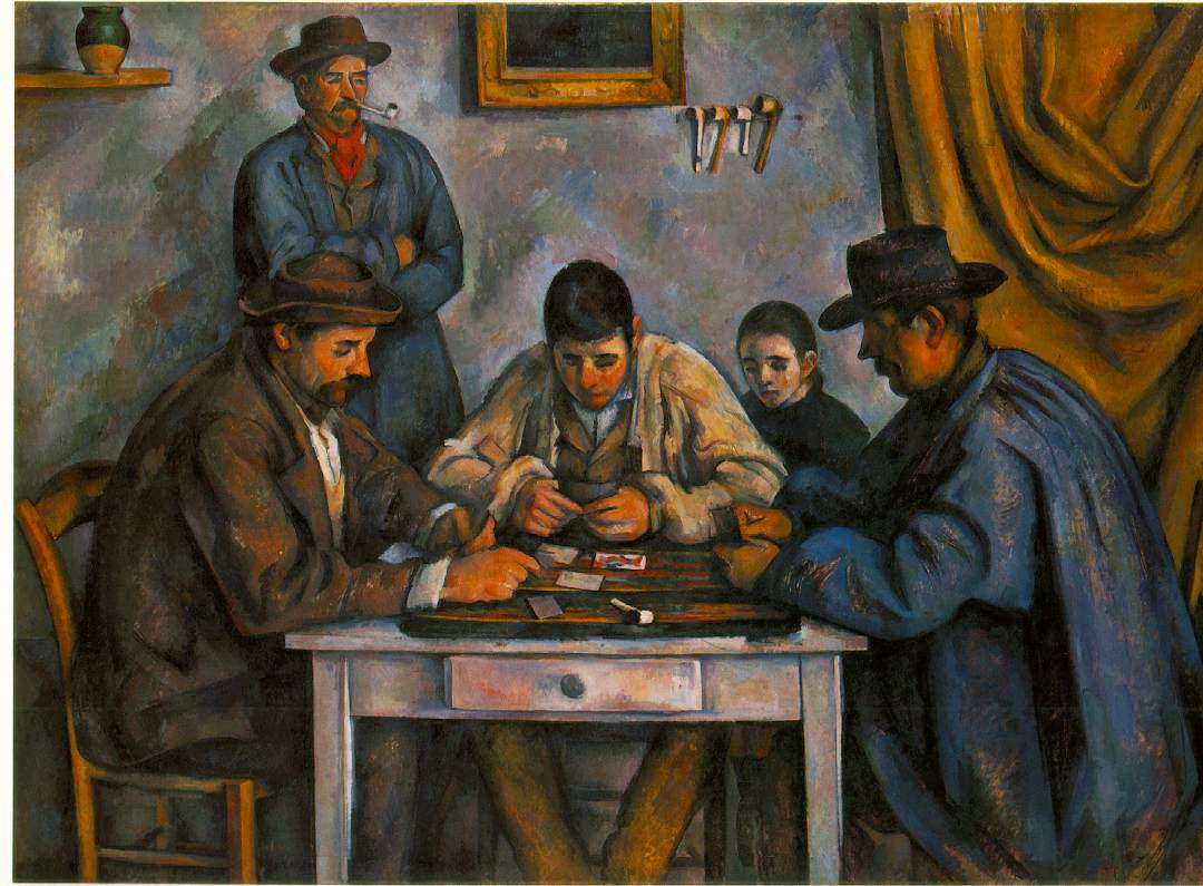 Les joueurs de carte - Cézanne