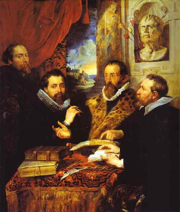 Les quatres philosophes - Rubens