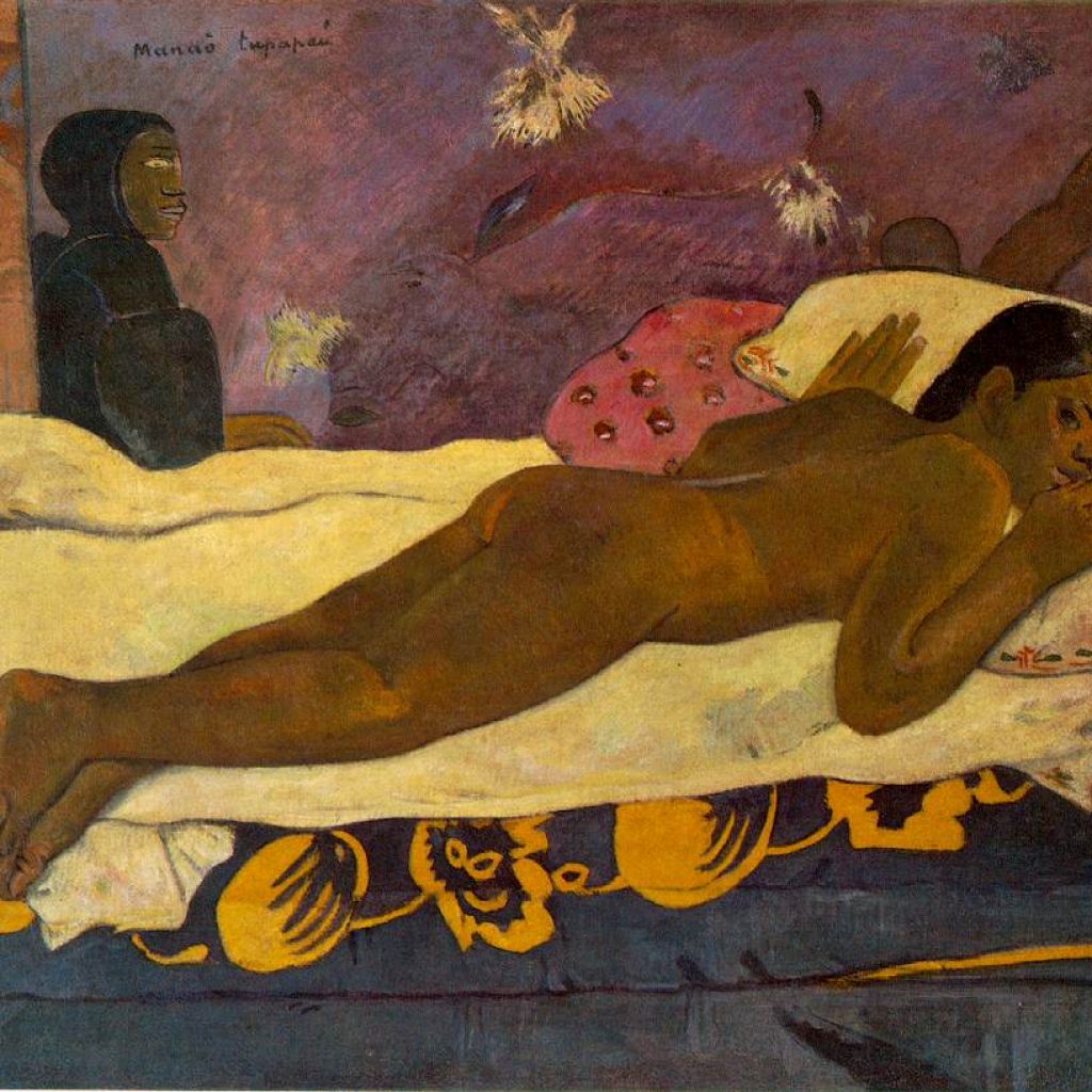 L'esprit des morts veille (Manao tupapau) - Gauguin
