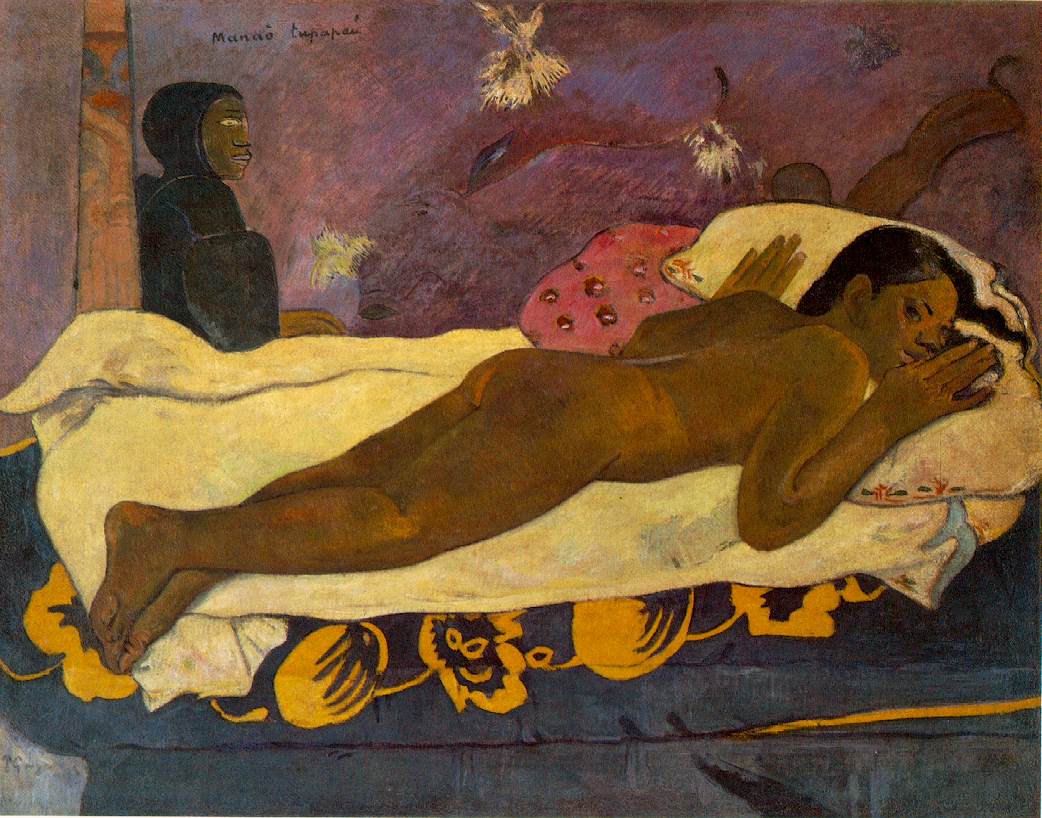 L'esprit des morts veille (Manao tupapau) - Gauguin