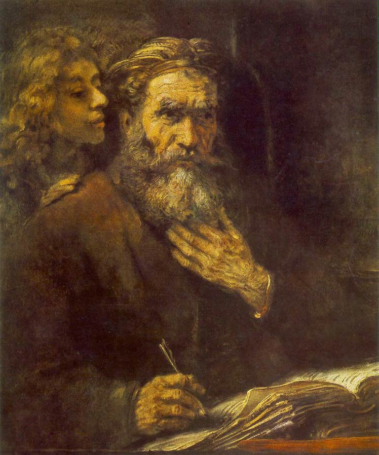 L'évangéliste Matthieu - Rembrandt