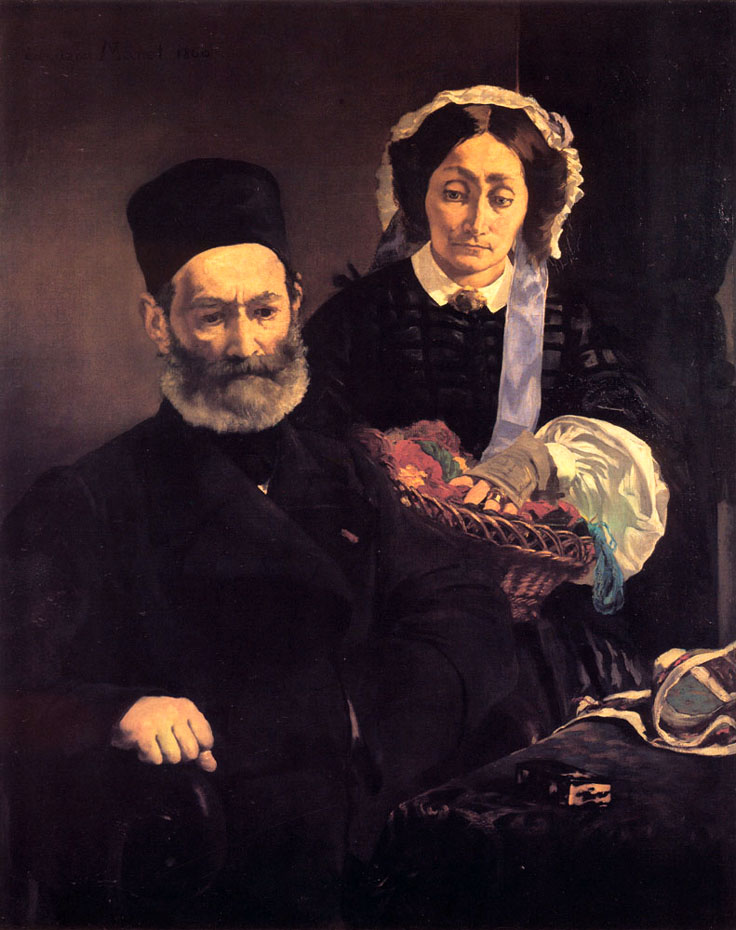 M. et Mme Auguste Manet - Manet