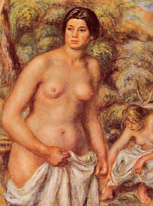 Madeleine Bruno ou les deux baigneuses - Renoir