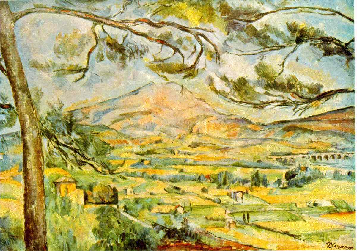 Le Mont Sainte-Victoire - Cézanne