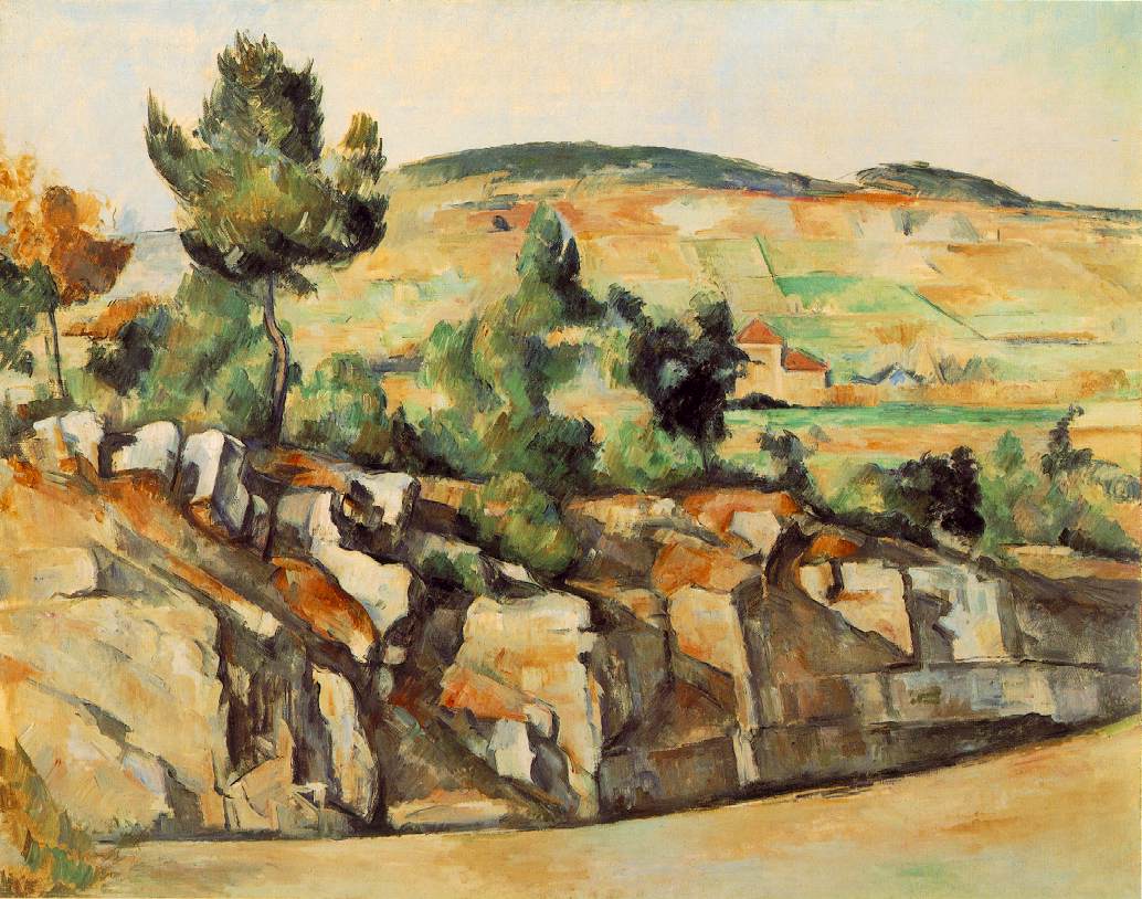 Montagnes en Provence - Cézanne