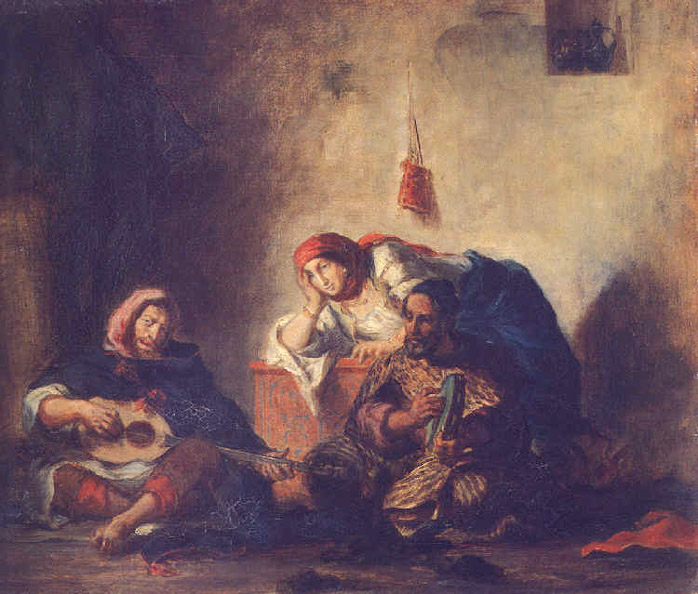 Musiciens Juifs de Mogador - Delacroix