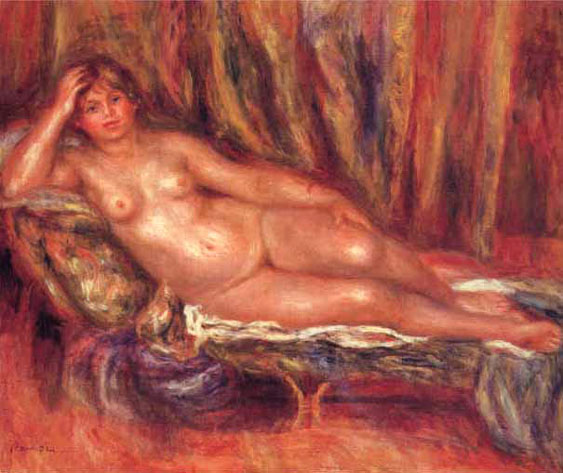Nu couché - Renoir